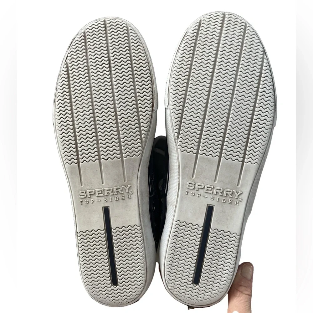 Sperry Men’s Striper Sneaker Casual Lace-up Shoes Size 10 M Navy